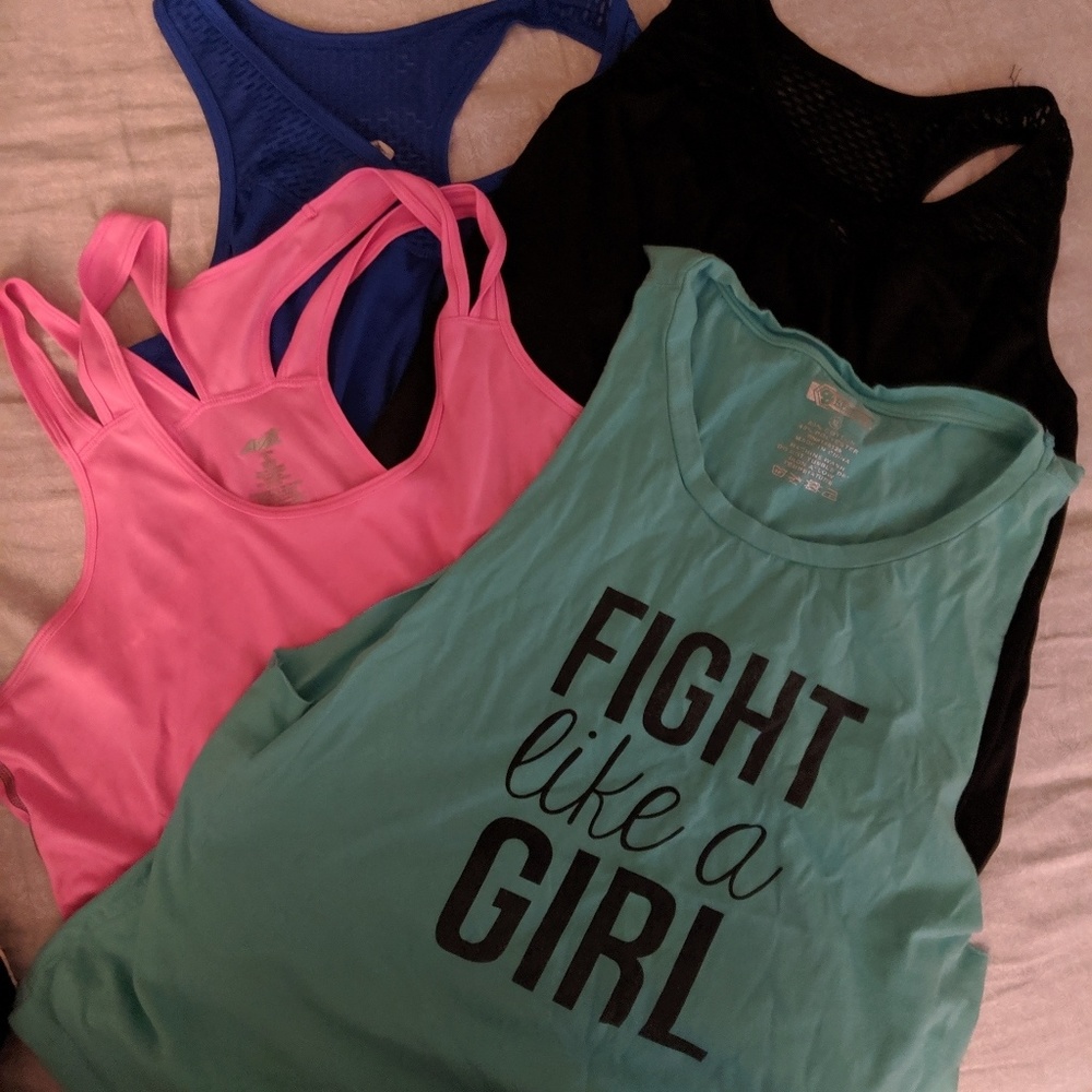 Lot of Athletic Tank Tops
